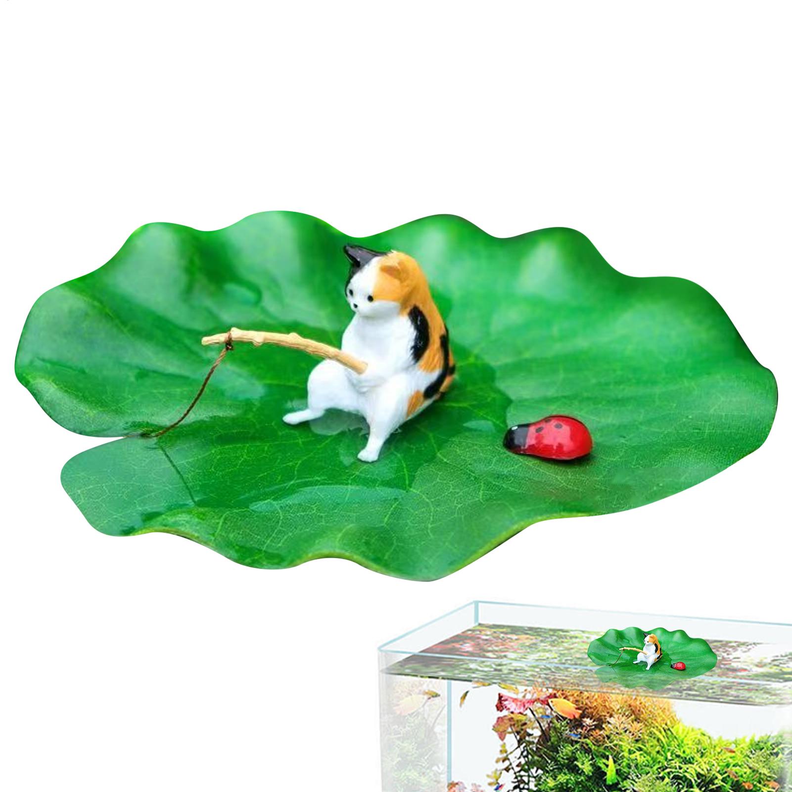Aquarium Plants Live - Decoração para Aquário: Modelo de Gato