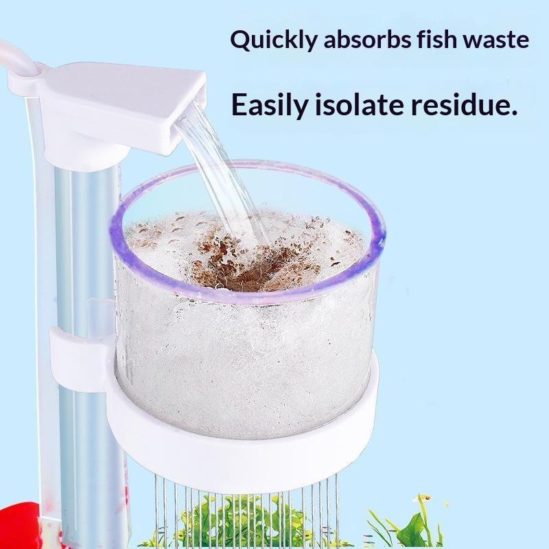 Planted Aquarium Cleaning - Conjunto de Filtro Telescópico para Aquário