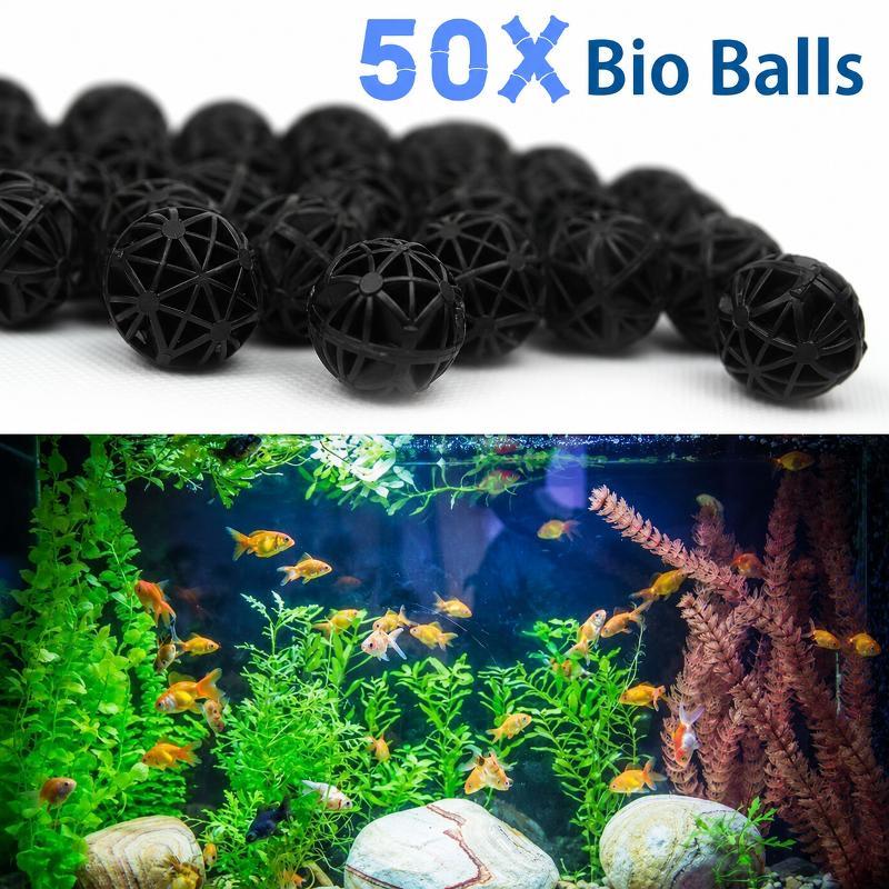 50 Peças de Bolas de Filtro Bi - Aquarium Fertilizer avaliação e preço