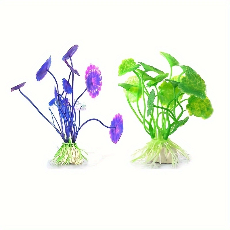 Plantas de plástico subaquátic - Aquarium Plant Substrate avaliação e preço