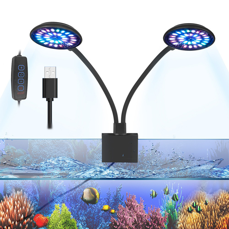Usb aquário led luz tanque de  - Aquarium Plant Light avaliação e preço