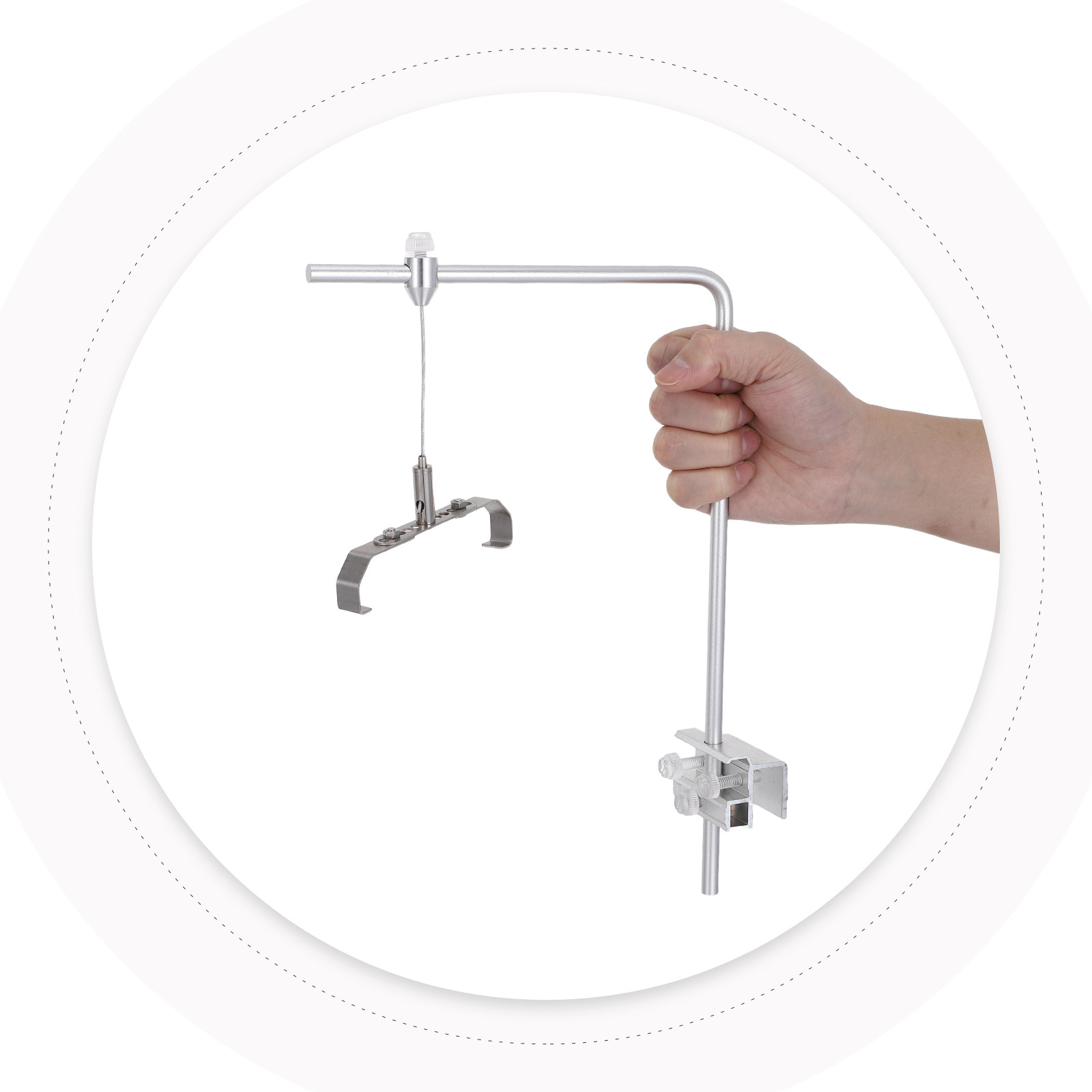 1 Par de Suportes Ajustáveis p - Aquarium Plant Holder avaliação e preço