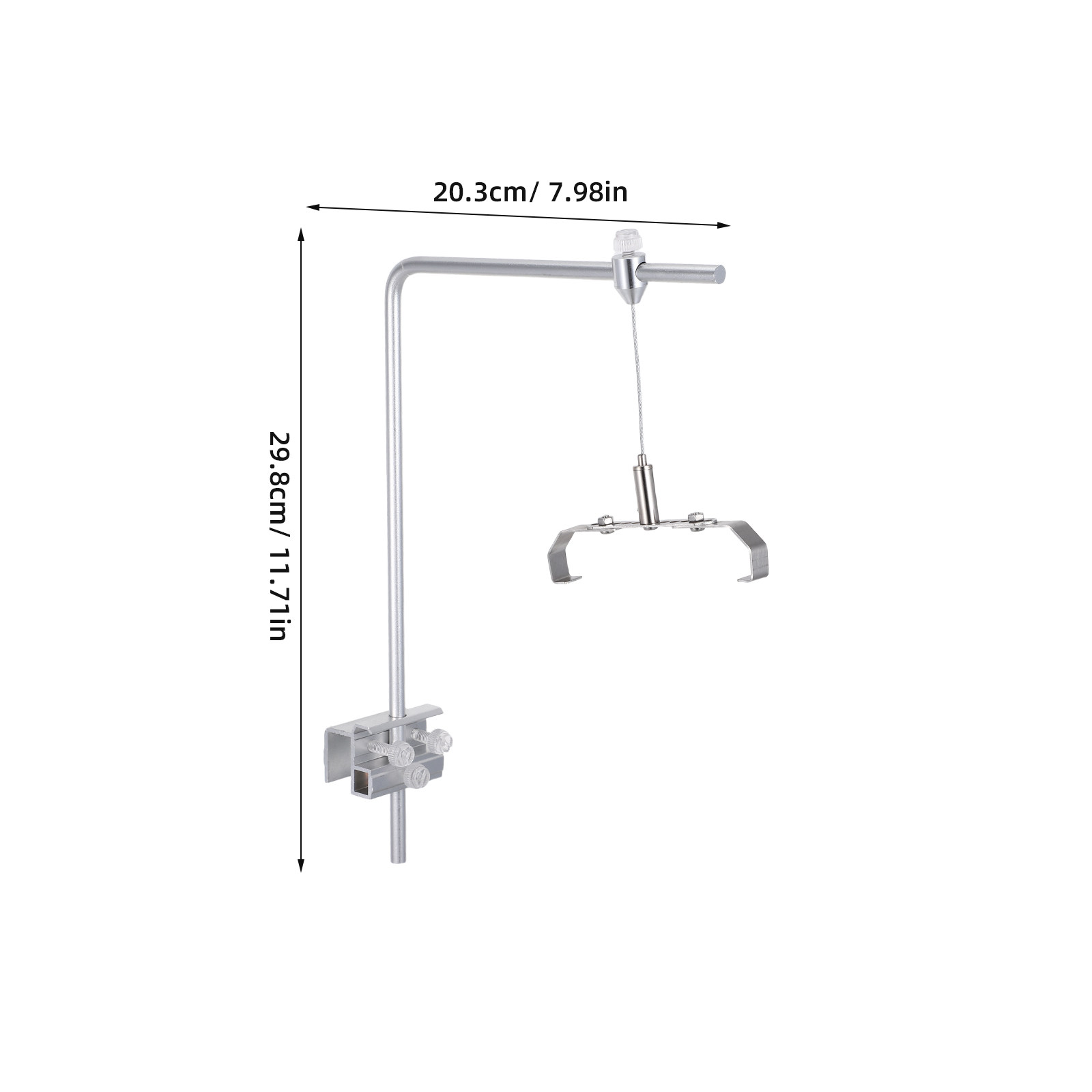 1 Par de Suportes Ajustáveis p - Aquarium Plant Holder avaliação e preço