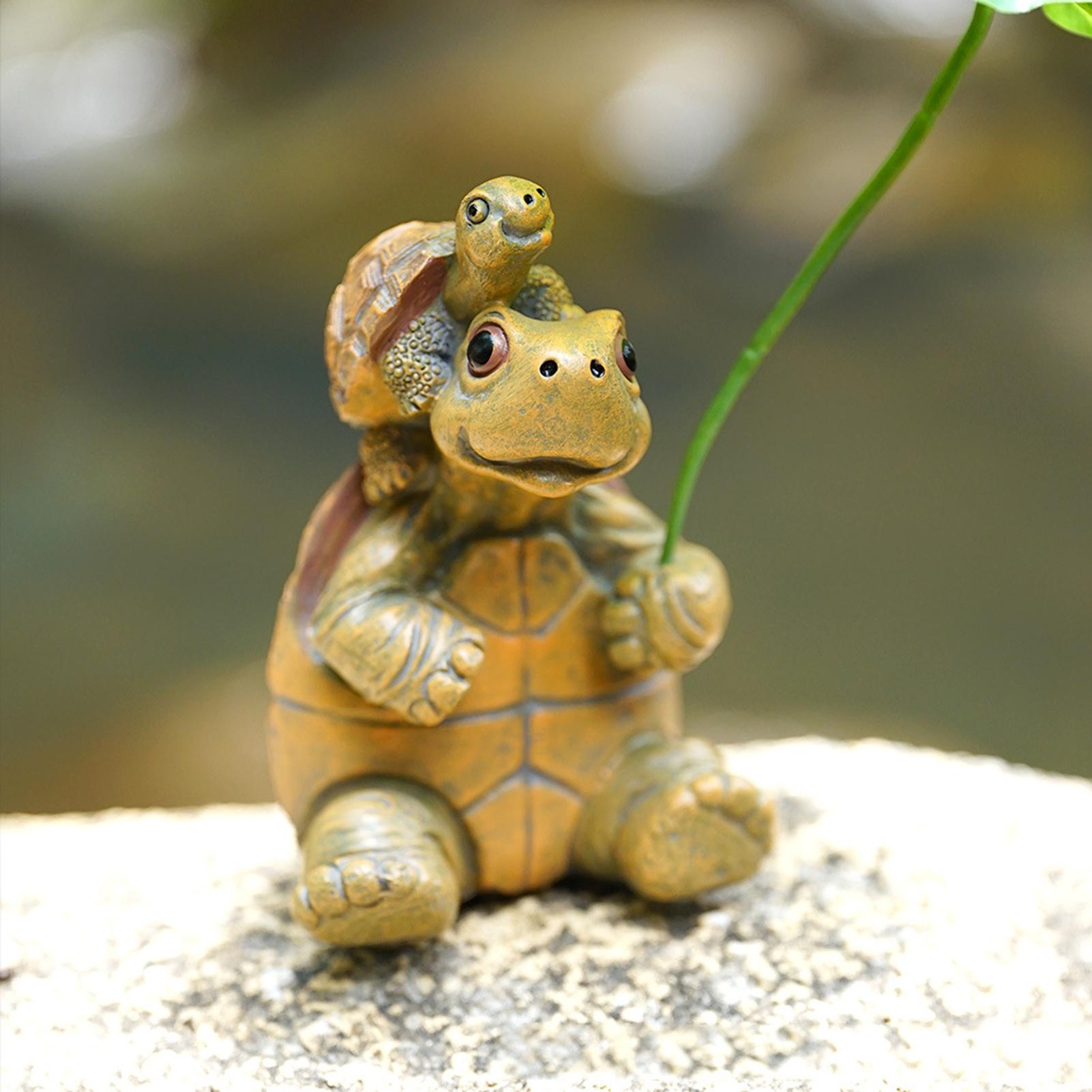 Estátua de Tartaruga para Deco - Plant Aquarium Pot avaliação e preço