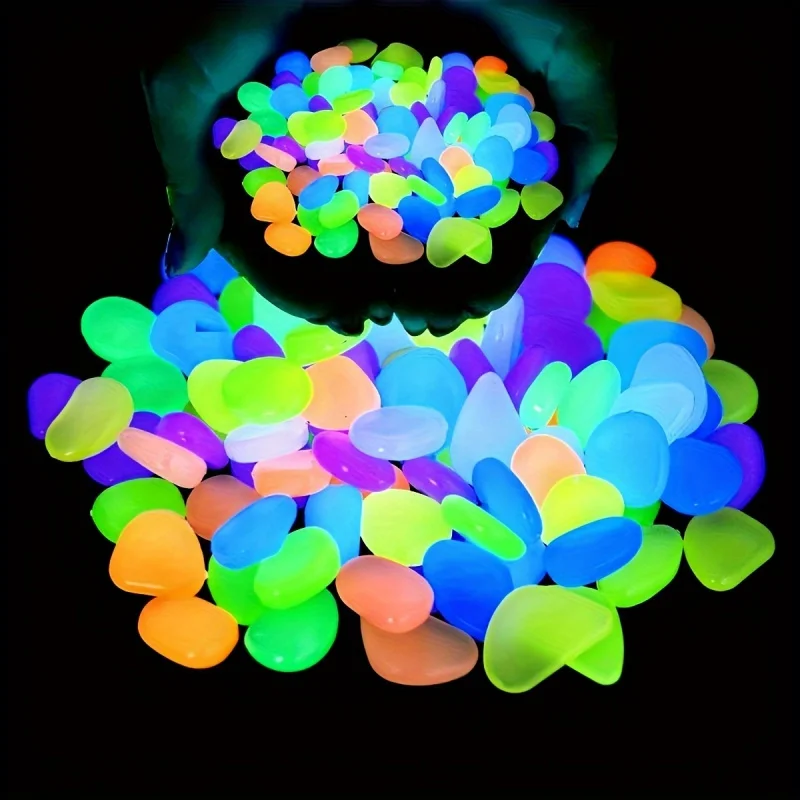 100 peças de pedras luminosas  - Plant Aquarium Pot avaliação e preço